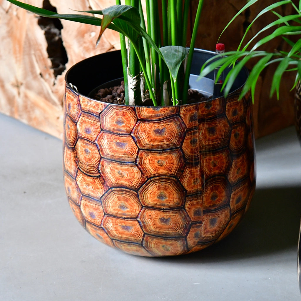 Animalprint Metalltopf 25cm