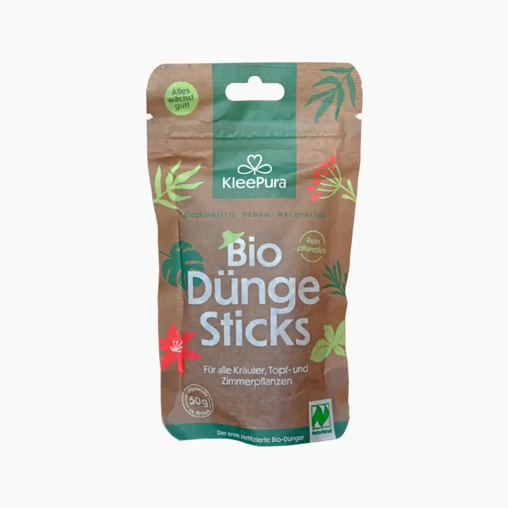 Bio Düngestäbchen für Zimmer- und Balkonpflanzen 50 Stück