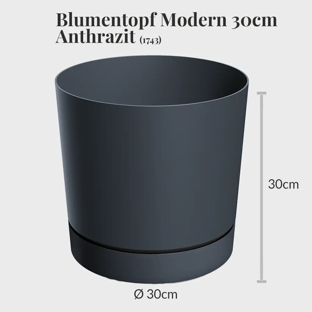 Blumentopf Modern 30cm