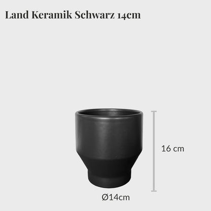 Keramiktopf Land 14cm