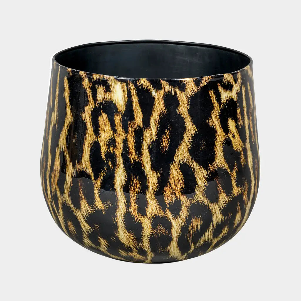Animalprint Metalltopf 32cm