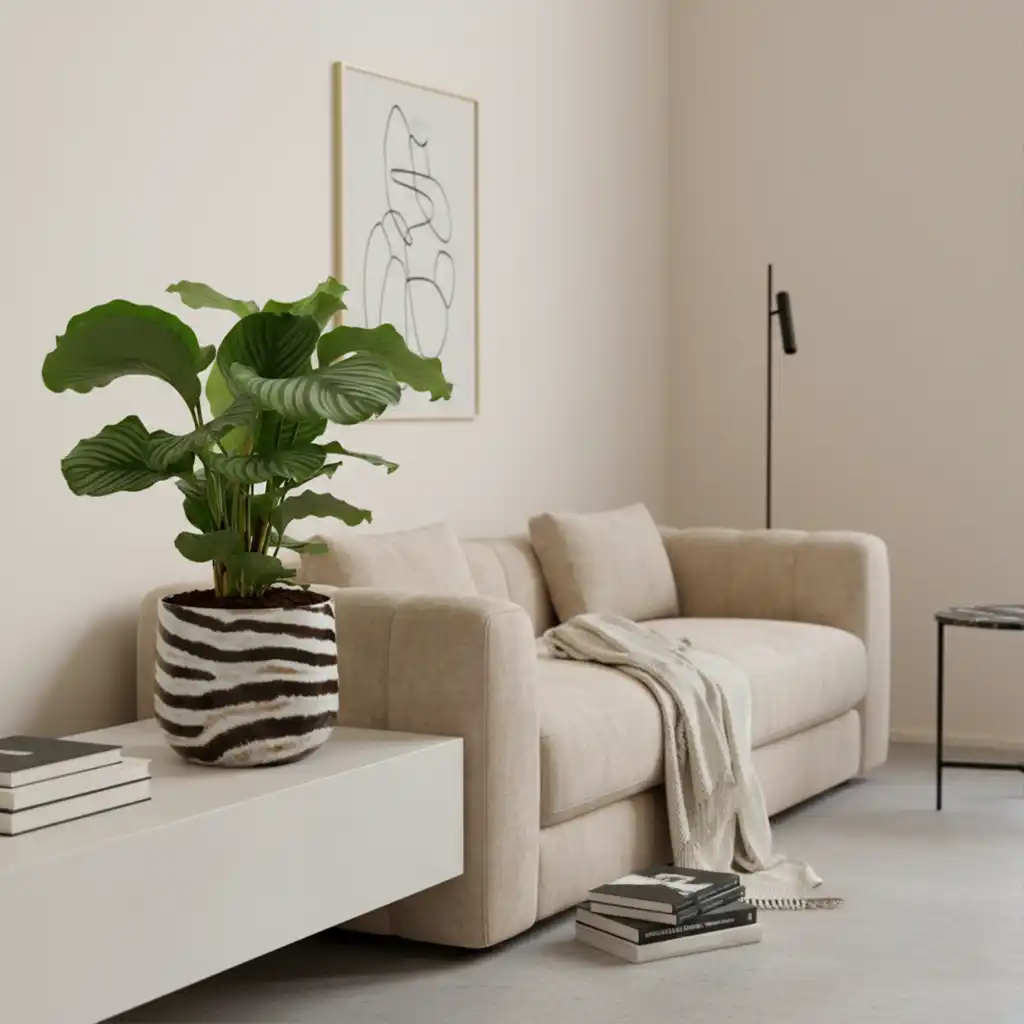 Animalprint Metalltopf 20cm