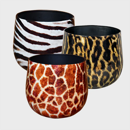 Animalprint Metalltopf 20cm