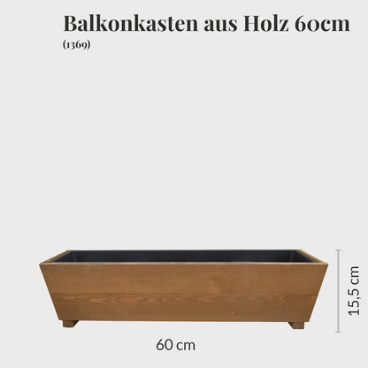 Balkonkasten 60cm aus Holz