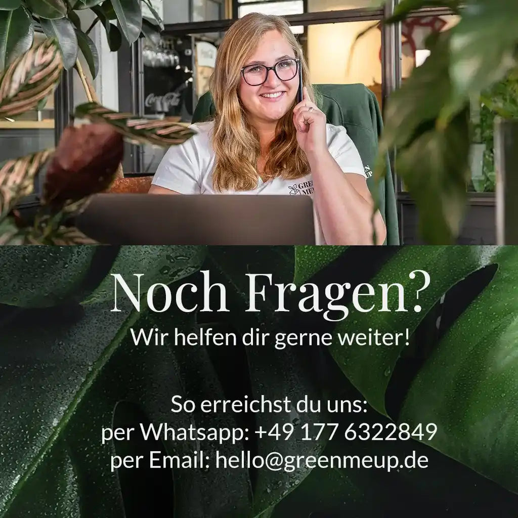 Chantal am Telefon macht Kundenservice und beantwortet Fragen