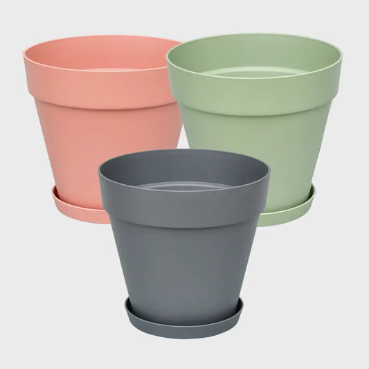 Elho Loft Pflanzkübel mit Untersetzter 20cm