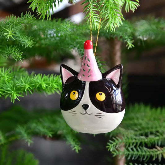 Green Week Geschenk: Tannenbaumschmuck Katze