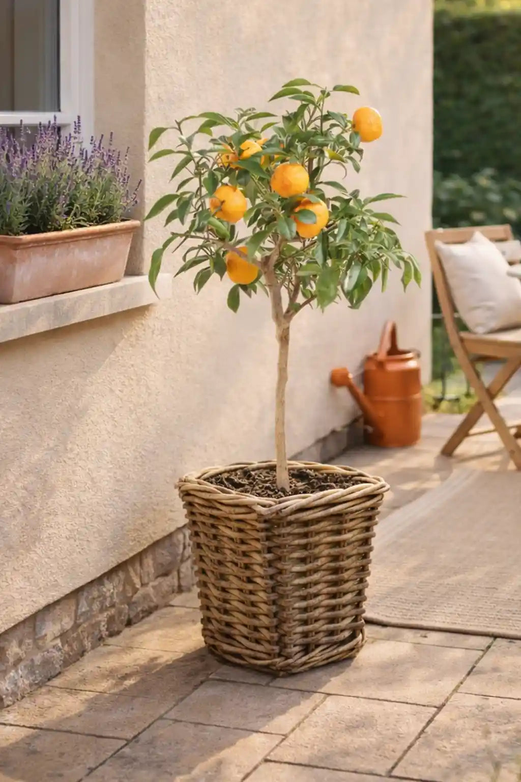 Großer Yuzu Mandarinenbaum