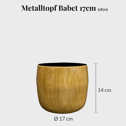 Metalltopf Babet 17cm