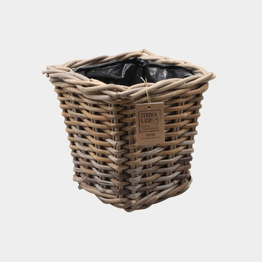 Rattankorb Eckig 24cm