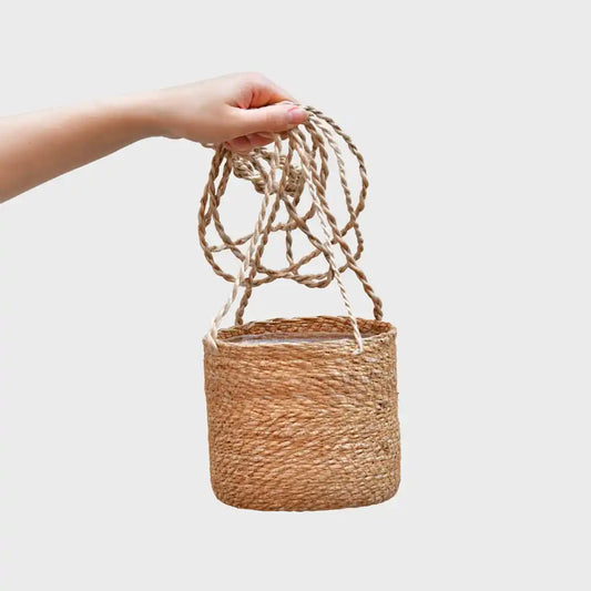 Seegraskorb Hängeampel 17cm
