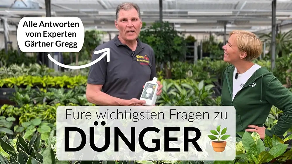 Video laden: Experteninterview mit wichtigsten Fragen zum Dünger