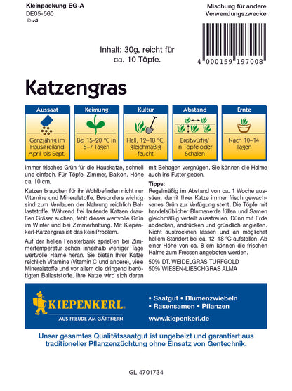 Katzengrassamen